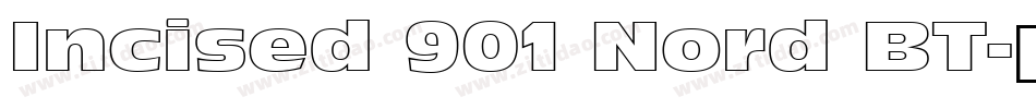 Incised 901 Nord BT字体转换